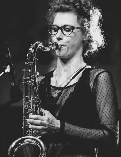 Judith - Saxophonistin & Model Leipzig mit FonkRaiders - Bautzener Frühling